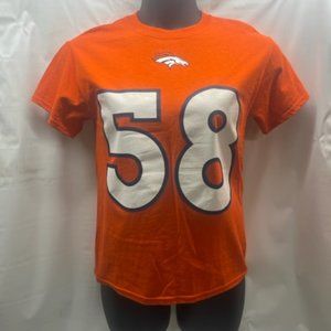 Majestic NFL Denver Broncos Von Miller #58 Tee, Size Small- NEW W/ TAGS